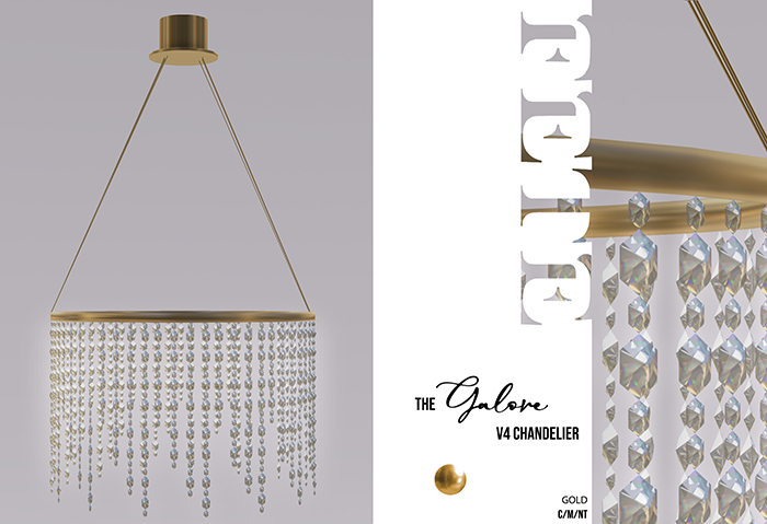 FETE- Galore Chandelier V4 (Gold)