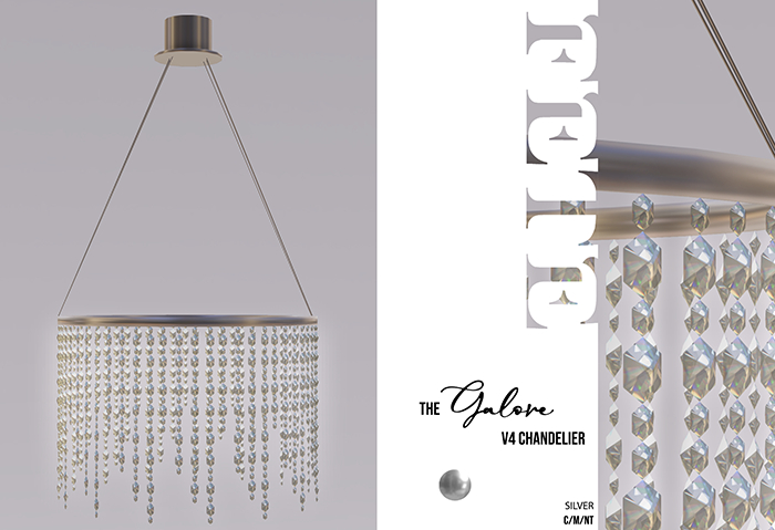 FETE- Galore Chandelier V4 (Silver)