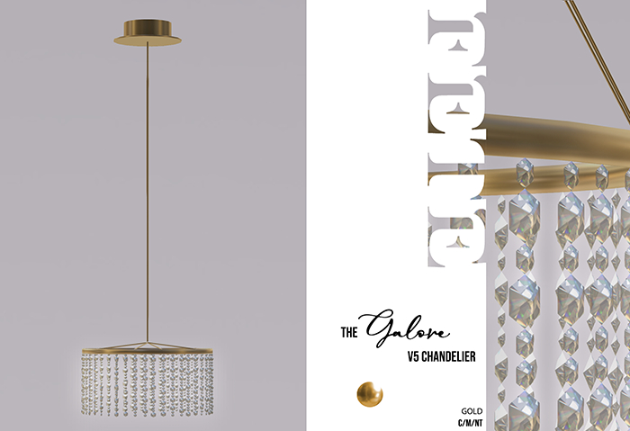 FETE- Galore Chandelier V5 (Gold)