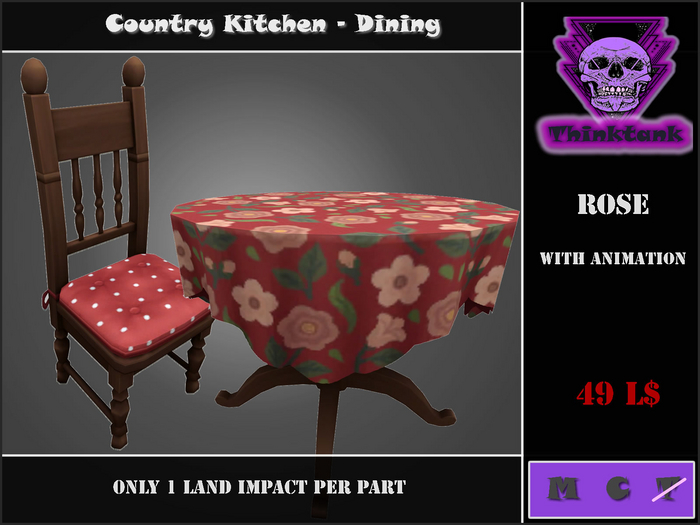 Thinktank BOX CK Dining ROSE