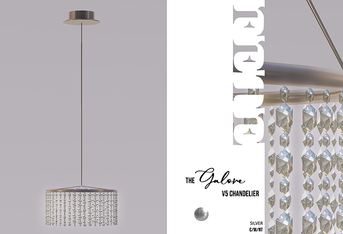 FETE- Galore Chandelier V5 (Silver)