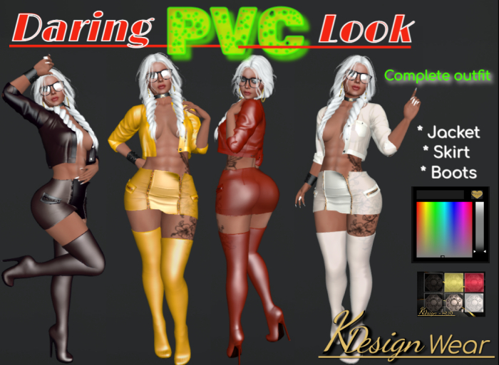 Daring PVC Look Outfit - ADD