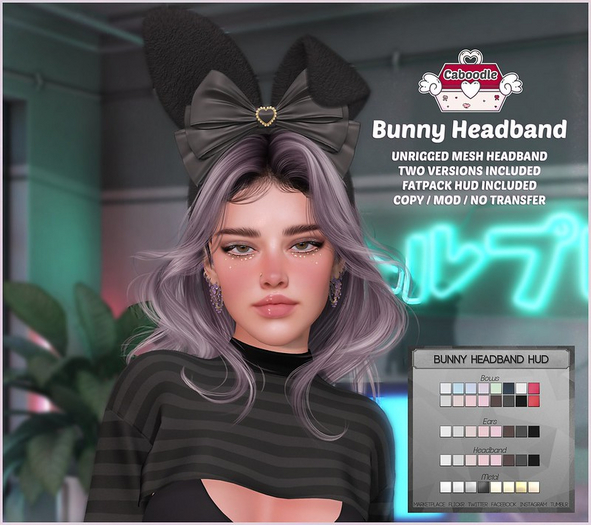 Caboodle - Bunny Headband - Fatpack (LIMITED TIME SALE)