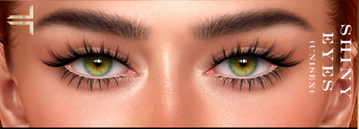 22.Shiny Eyes RARE Pale Purplish