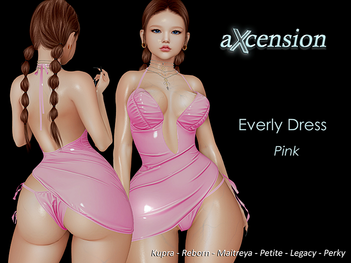 aX: Everly dress Pink