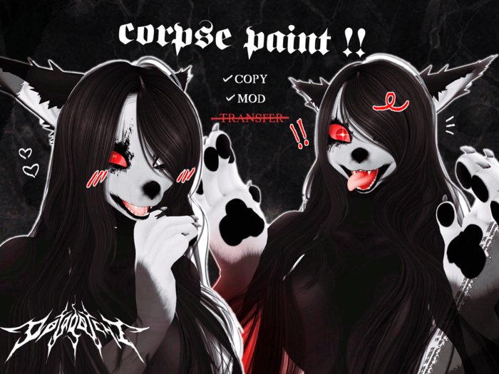 Kitsune Corpse Paint (BOM)
