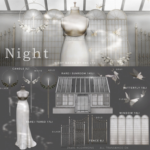 1/box) {anc} night / torso RARE