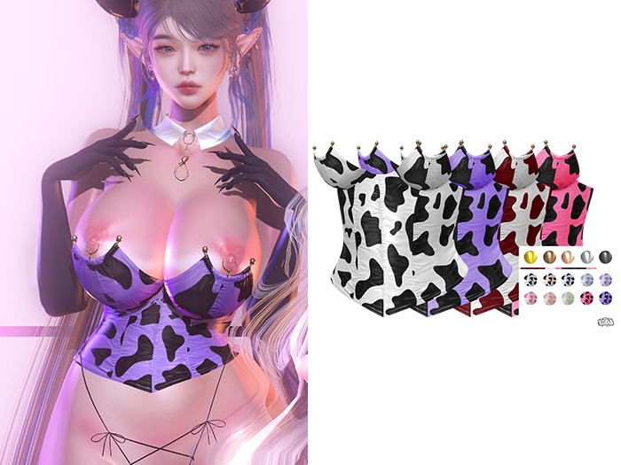" BADA " JM Corset Cow