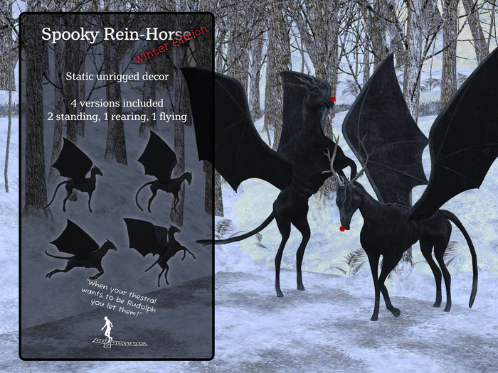 *~*HopScotch*~* Spooky Rein-Horse