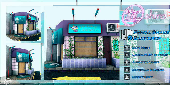 *[Oshiro]* - PandaShake Backdrop