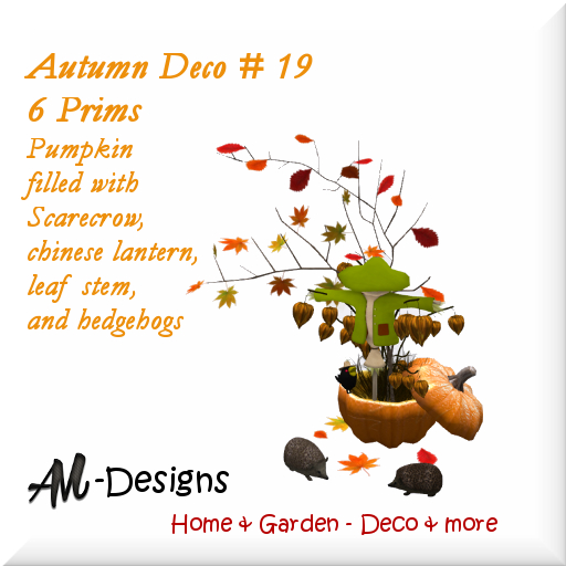 Autumn Deco # 19 - 6 Prims