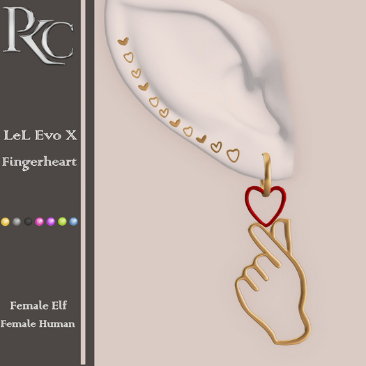 *PKC* LeL EVO X Fingerhearts