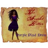 Purple Paid Dress