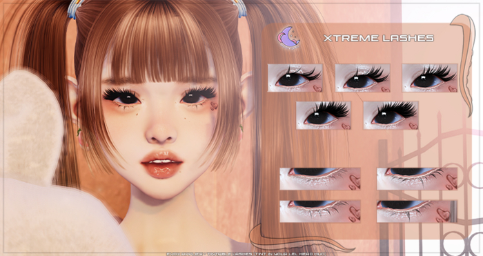 moonwaii . Xtreme Lashes (evox applier)