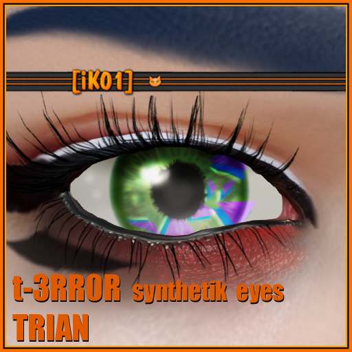 [ik01] t-3RR0R Eyes - Trian - Mesh & BoM