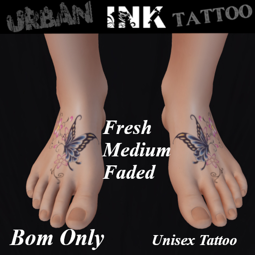 ::<<*Butterfly Foot Tattoo*>>::