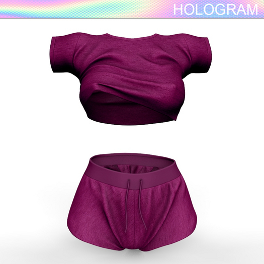 Magenta Shorts Outfit Reborn Waifu Legacy Perky Maitreya Petite