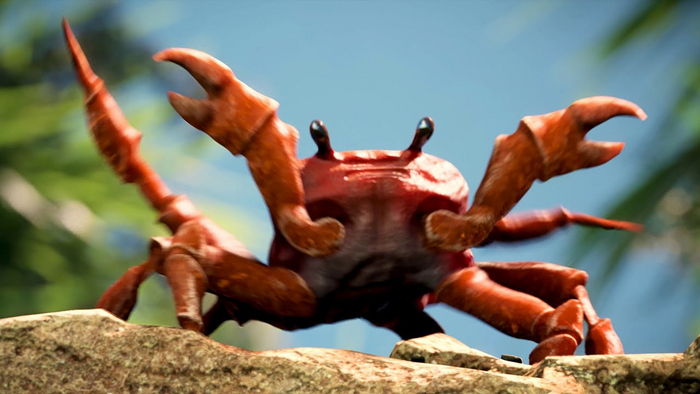 Crab Rave Gesture