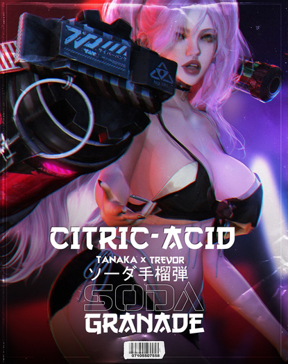 [TANAKA x TREVOR] - SODA GRANADE - (CITRIC-ACID)