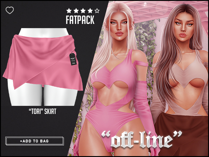 "Off-Line" x "Tori" Skirt / Fatpack