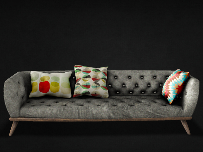 Concept} 17. NEWYORK. Velvet Sofa. ADULT. RARE