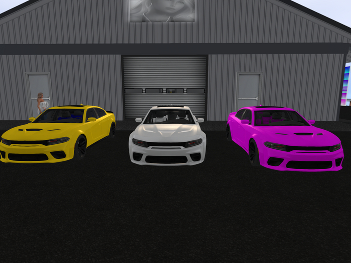 2023 Charger Hellcat White Boxed