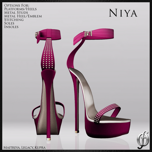 Felicity - Niya Stilettos (Leather Hot Pink) Shoes Platform High Heels Maitreya Legacy Kupra