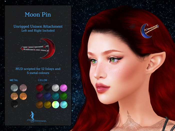*~*HopScotch*~* Moon Hairpin
