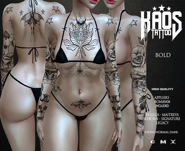 KaoS BOLD TATTOO