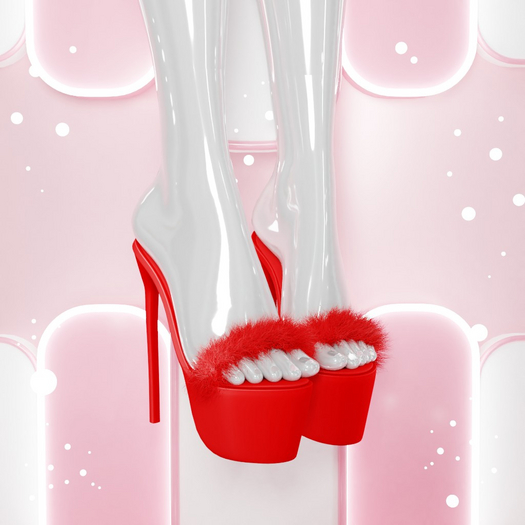 Palette - Cassidy Heels [Red]