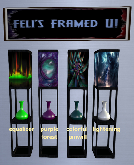 feli box lamp purple forest