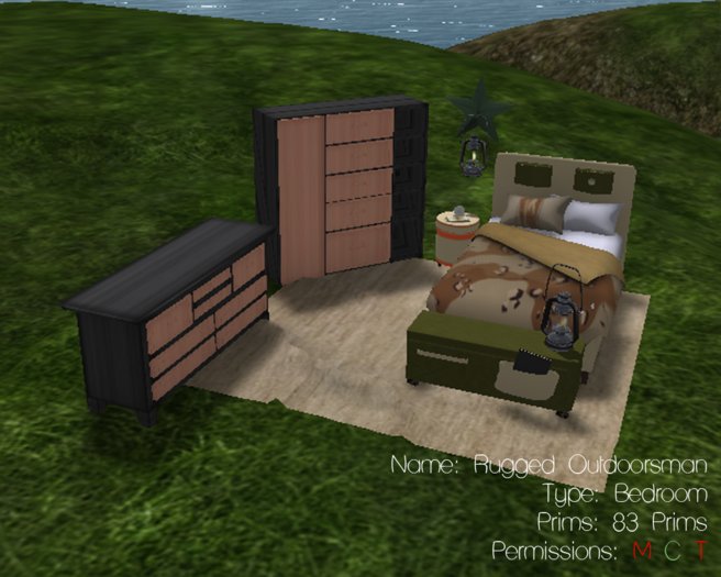 Tiny Spaces - Rugged Outdoorsman Bedroom