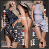 RKKN. Rose SET LightBlue-Legacy