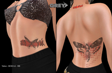 GREY - Tattoo - trash polka