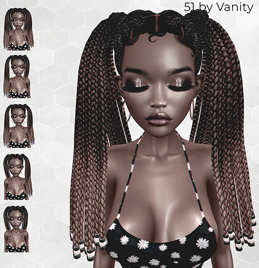 *Vanity Hair*:51-Ombre Naturals Pack