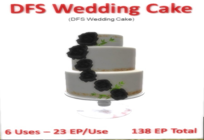 DFS Wedding Cake