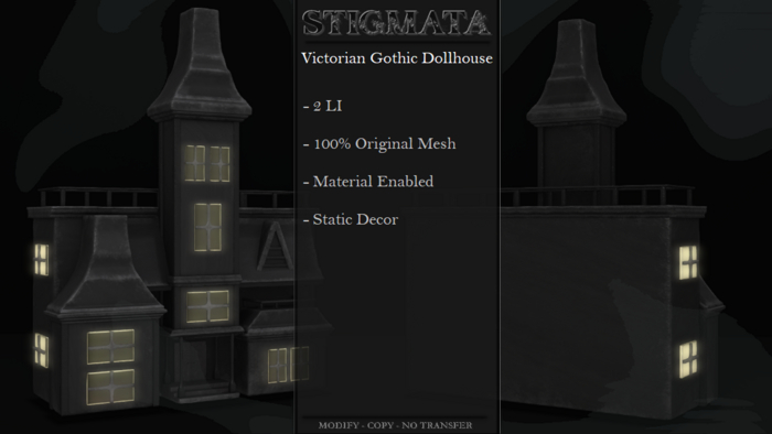 Stigmata - Victorian Gothic Dollhouse - [Add Me]