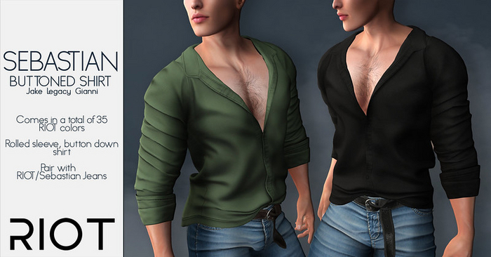 RIOT / Sebastian Shirt - Fatpack
