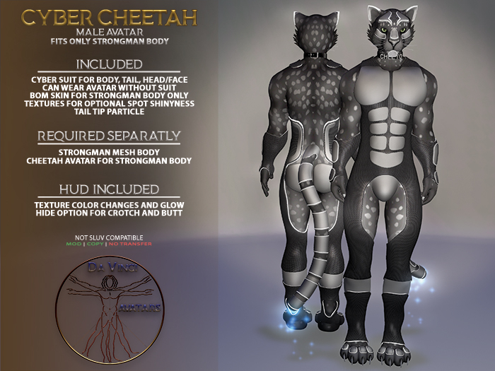 Da Vinci Wild Cat Cyber Suit Mod