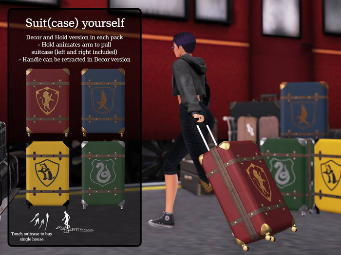 *~*HopScotch*~* Suit(case) yourself - Lion