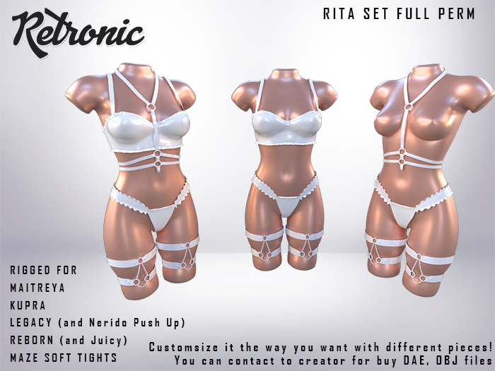 [RETRONIC] Rita Set Full Perm