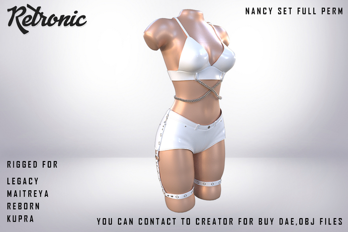 [RETRONIC] Nancy Set Full Perm (Dae, Obj Files)