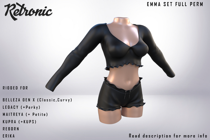 [RETRONIC] Emma Set Full Perm