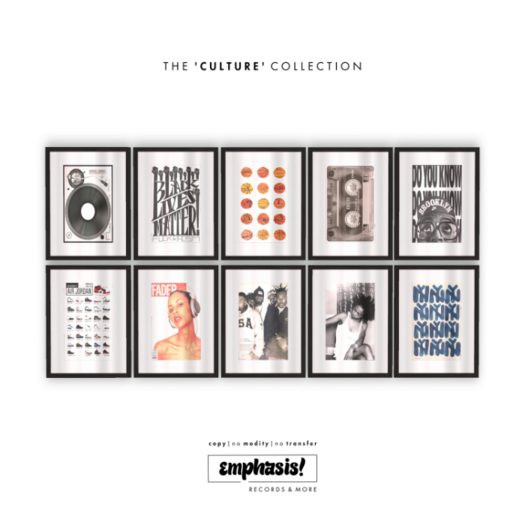 [e!] Framed Poster: Record Player! (Add)