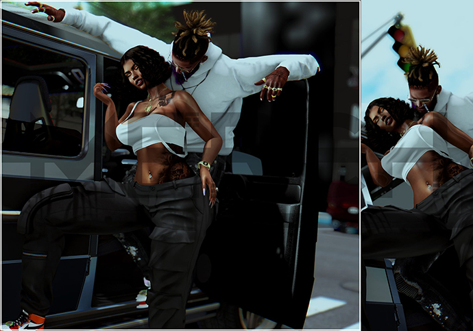 M E R C H- COUPLE POSE 46 (BENTO)