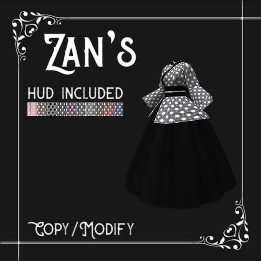 zan's yukata top