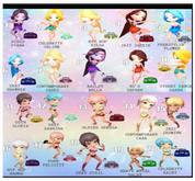 14 DANCING PIXIES CONTEMPORARY CARA R