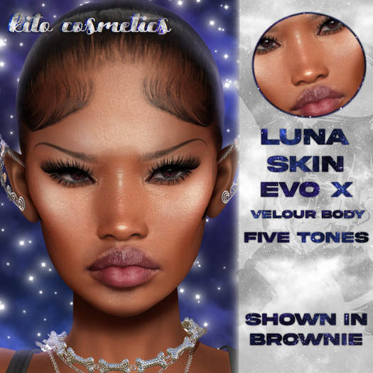 [KITO] - LUNA SKIN - EBONY