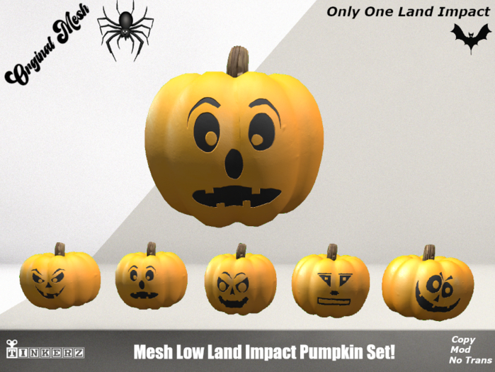 Halloween Pumpkin Set