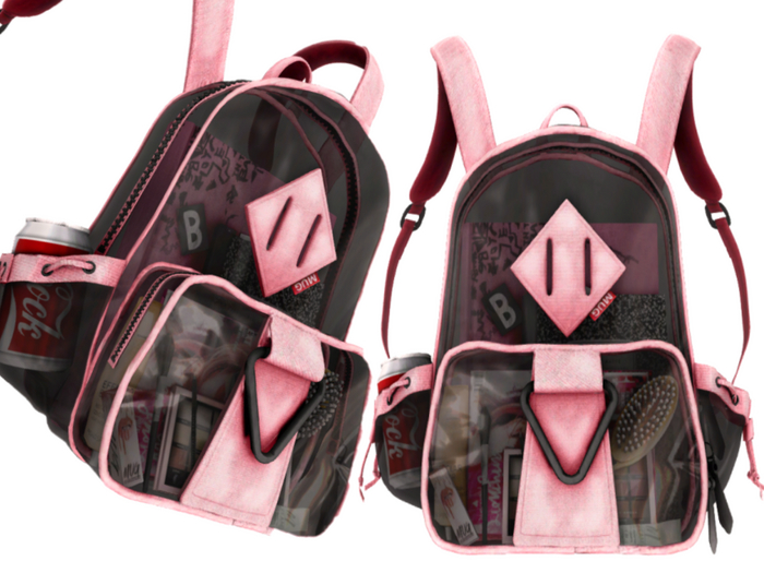 Mug - Backpack Junkie - Plastic BackPack BlackPink